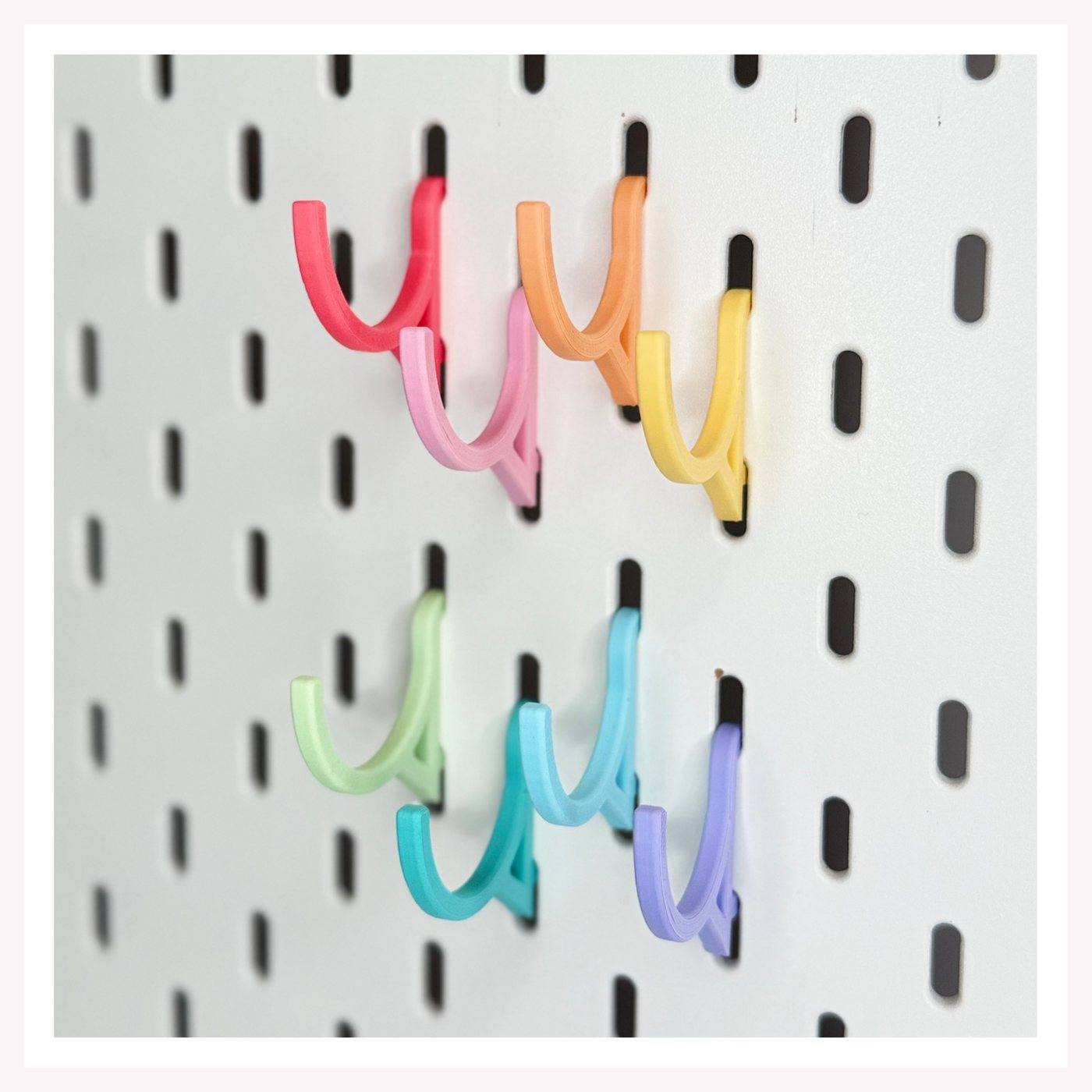 Curved Hooks, 8 pack