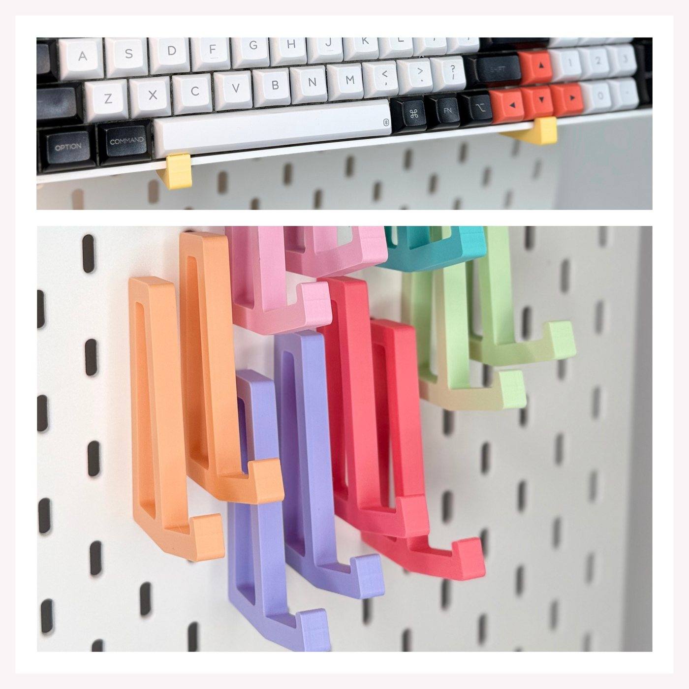 Keyboard Hooks, set of 2